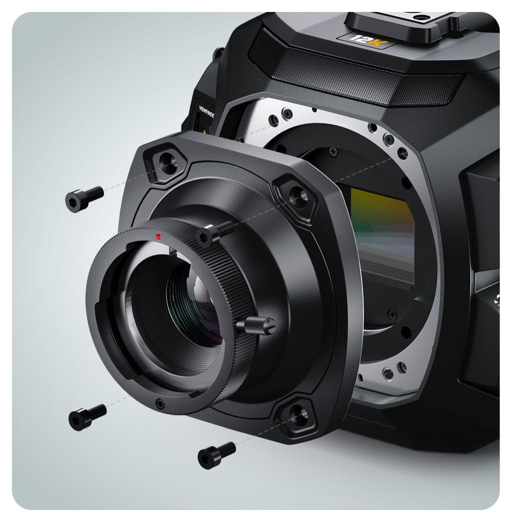 Blackmagic URSA Cine Mount B4 – Bajonet s vlastnou optikou