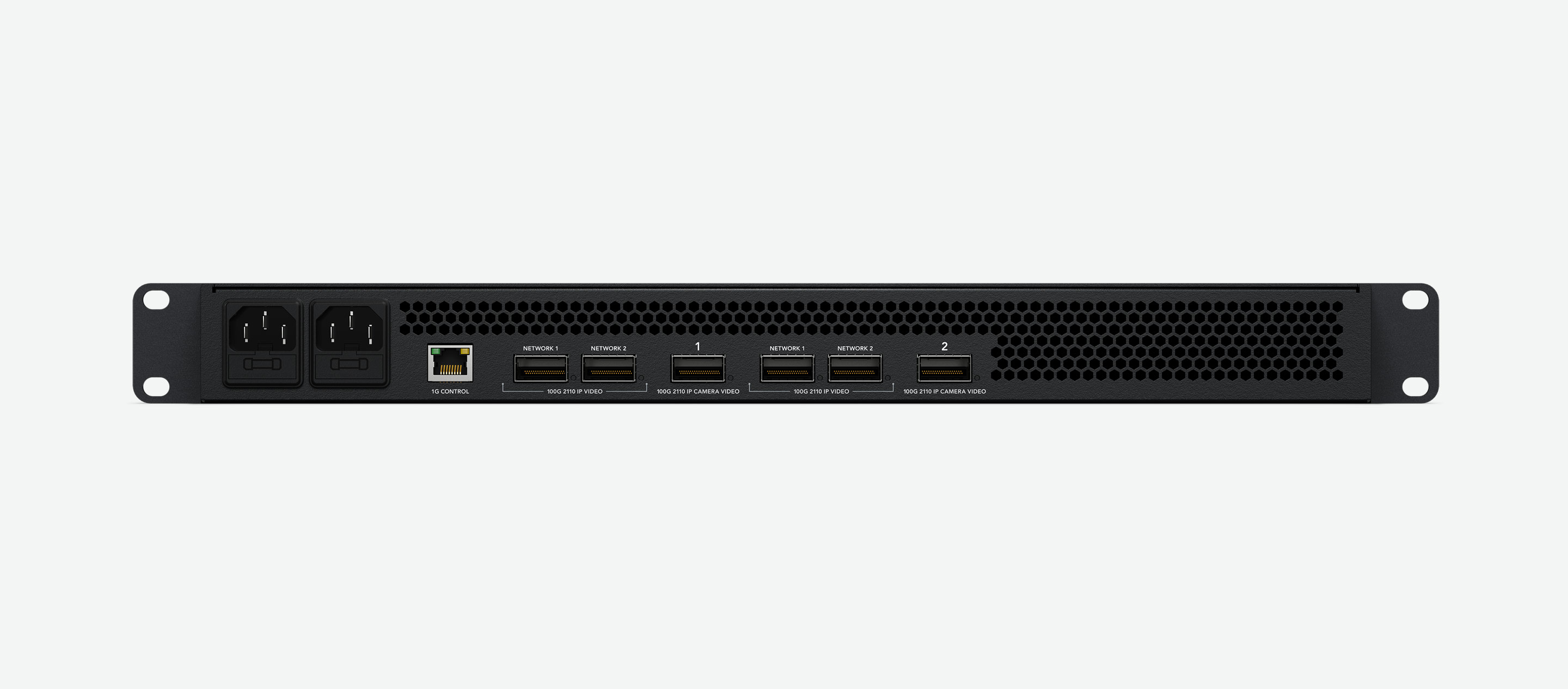 Blackmagic StudioBridge 100G – zadný pohľad