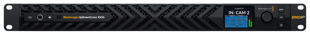 Blackmagic UpDownCross 100G – Monitoring priamo v racku