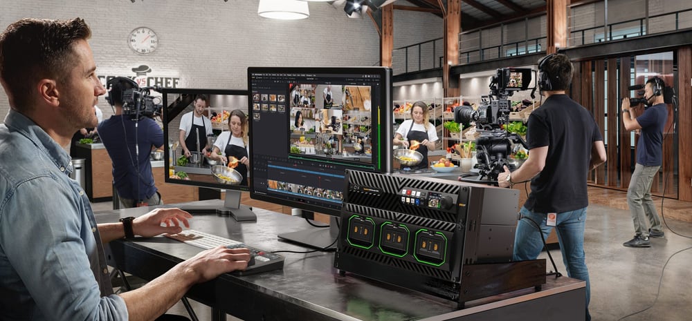 Blackmagic Design Media Dock Ultra – Pre živý prenos a replay