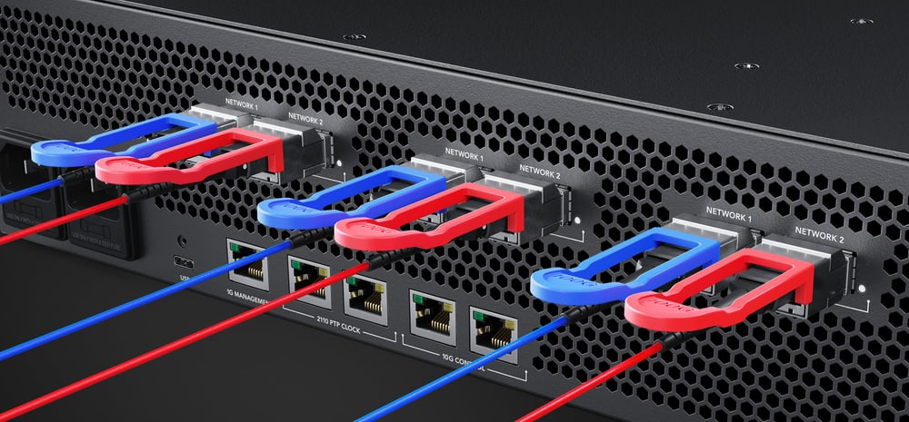 ATEM 4 M/E Constellation IP Plus – Redundantné SMPTE-2110 cez 100G Ethernet