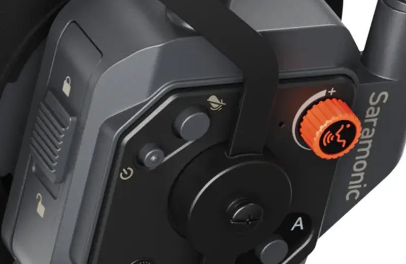 Saramonic WiTalk9 X-5S – Ovládanie jednou rukou