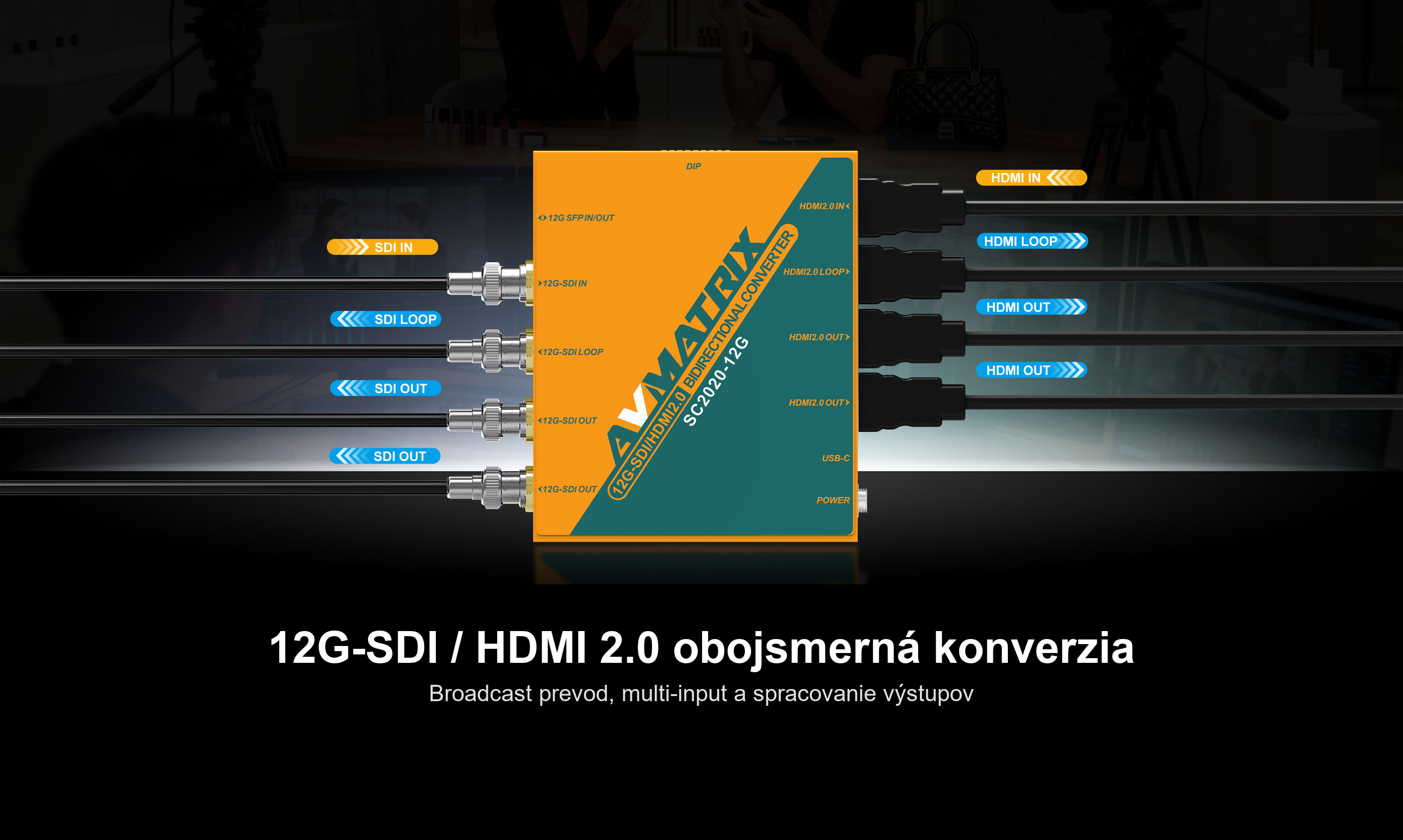 AVMATRIX SC2020-12G TR