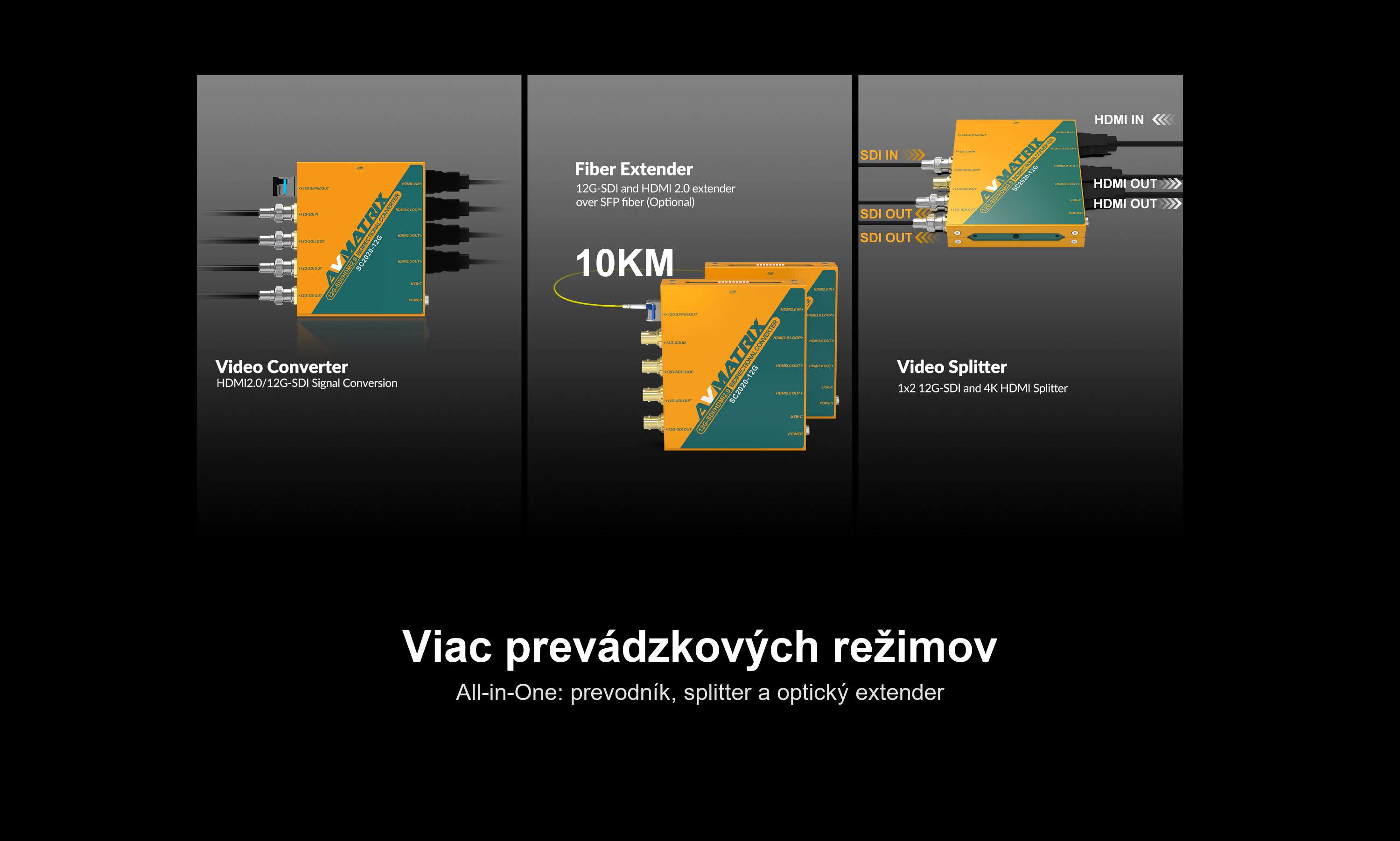 AVMATRIX SC2020-12G RX