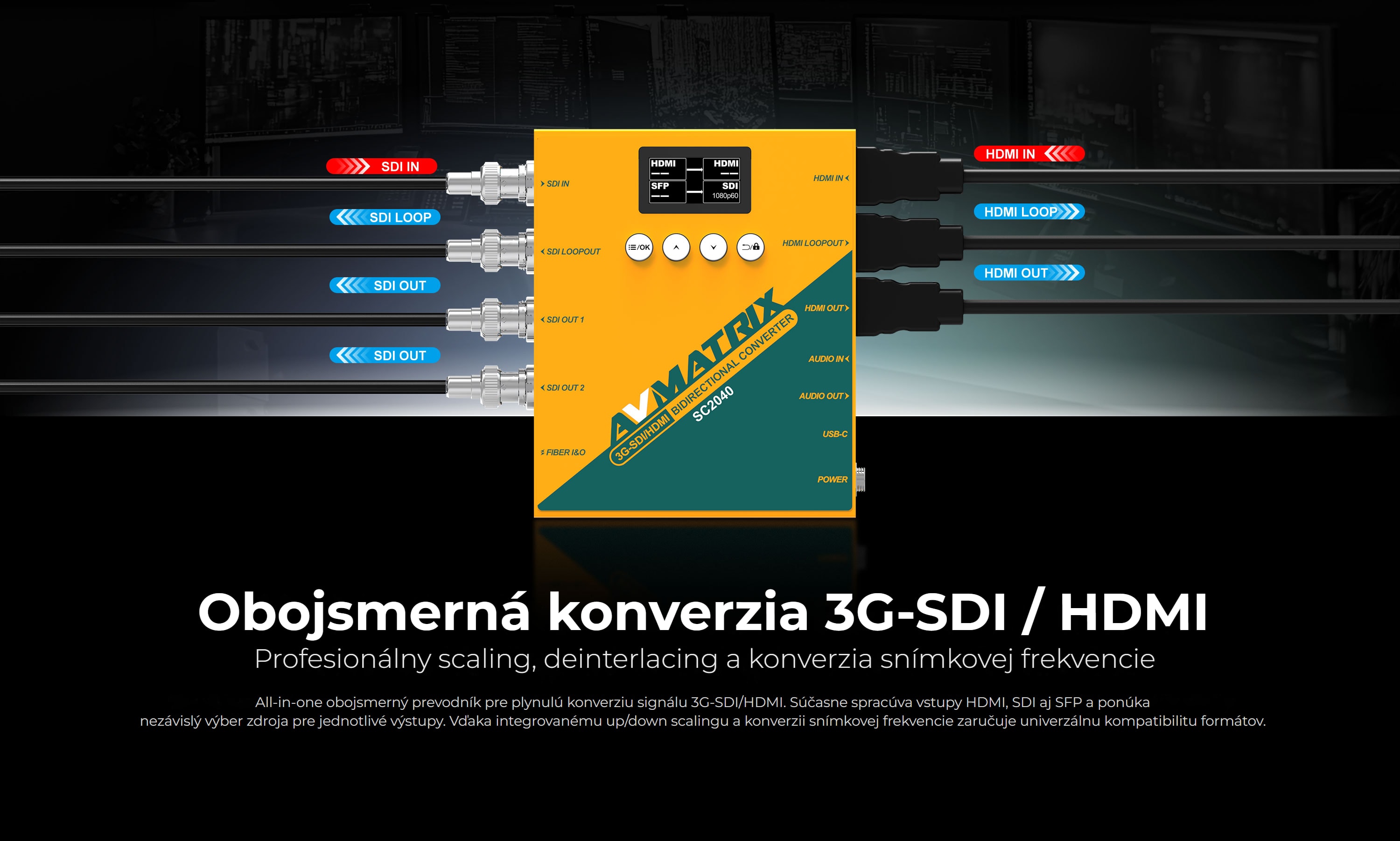 AVMATRIX SC2040 TX