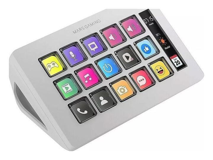Mars Gaming MSD-ONE – Rozšírený LCD displej