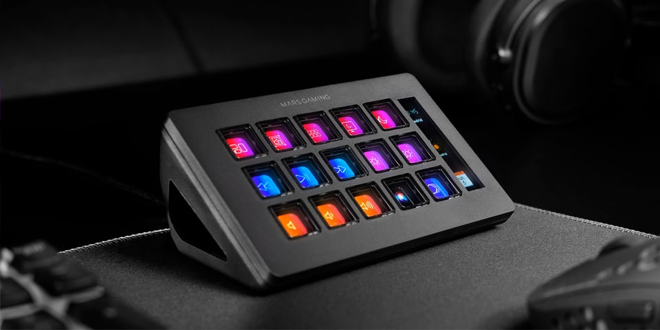 Mars Gaming MSD-ONE – Štíhly dizajn s protišmykovými podložkami