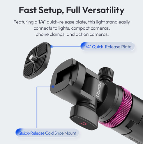 Ulanzi MT-89 Quick-Release Light Stand