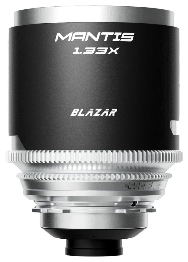 Blazar Mantis 100mm T2.4 1,33x anamorfný objektív FF (PL) – Jednotná mechanika radu