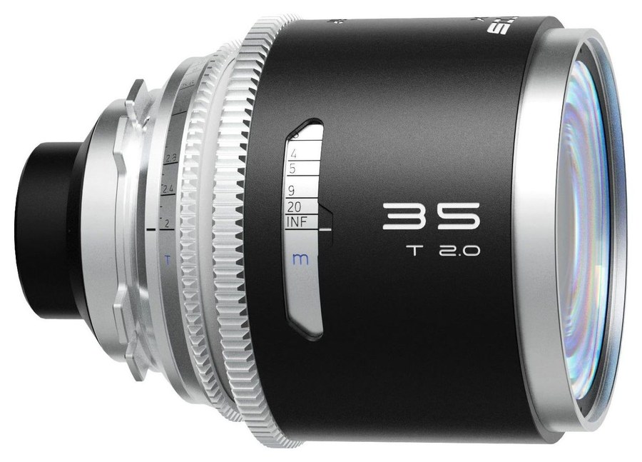 Blazar Mantis 35mm T2.0 1,33x anamorfný objektív FF (PL) – Bajonet PL, ďalšie na výmenu