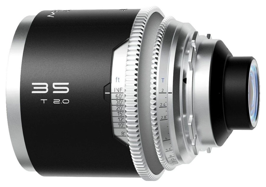 Blazar Mantis 35mm T2.0 1,33x anamorfný objektív FF (PL) – Iba 790 g