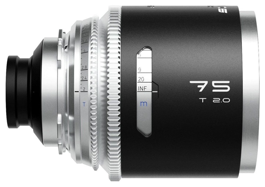 Blazar Mantis 75mm T2.0 1,33x anamorfný objektív FF (PL) – Bajonet PL, ďalšie na výmenu