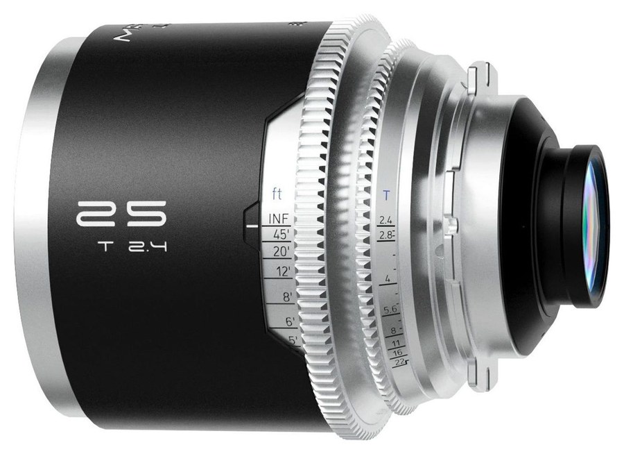 Blazar Mantis 25mm T2.4 1,33x anamorfný objektív FF (PL) – Iba 670 g