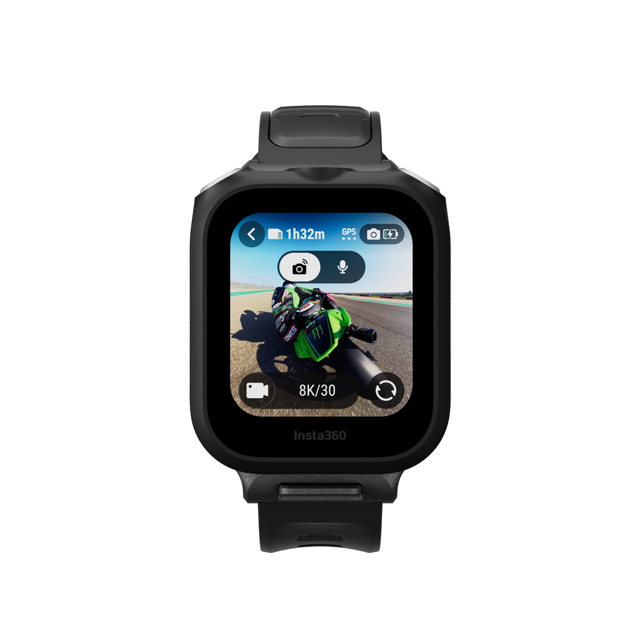 Insta360 GPS Preview Remote 2.0 so vstavaným mikrofónom