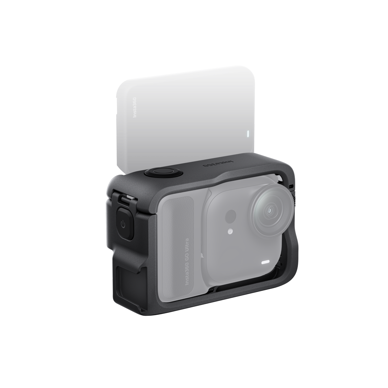 Insta360 GO Ultra v ochrannom ráme