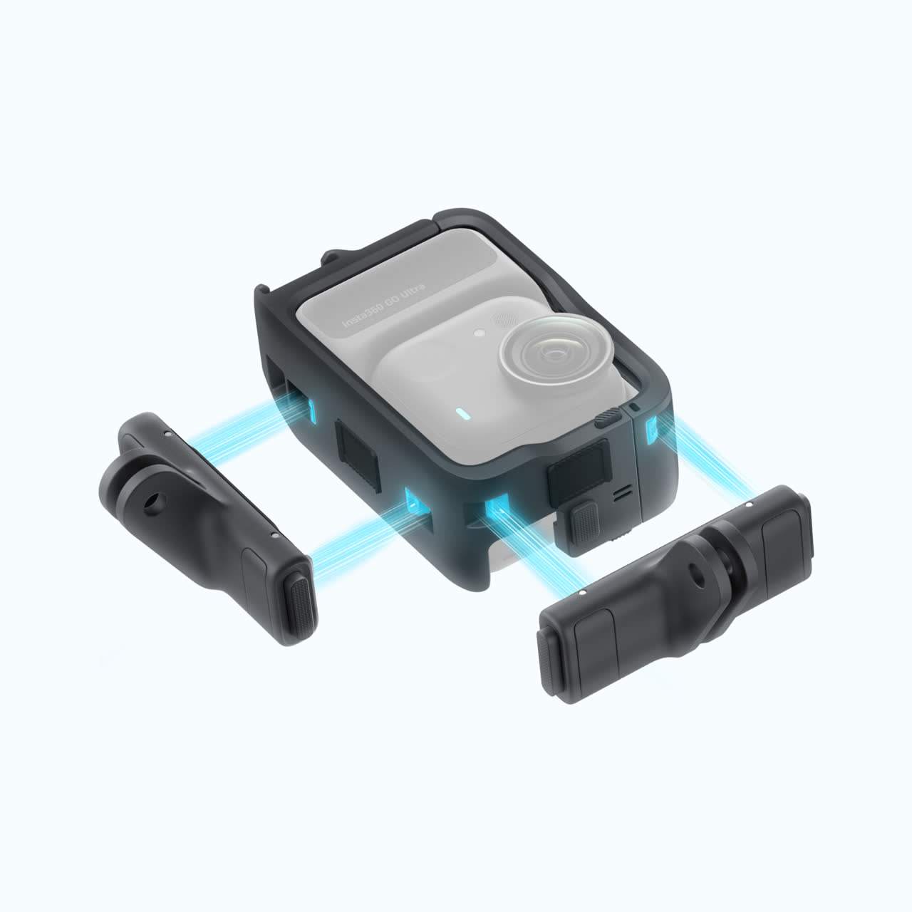 Insta360 GO Ultra v ochrannom ráme