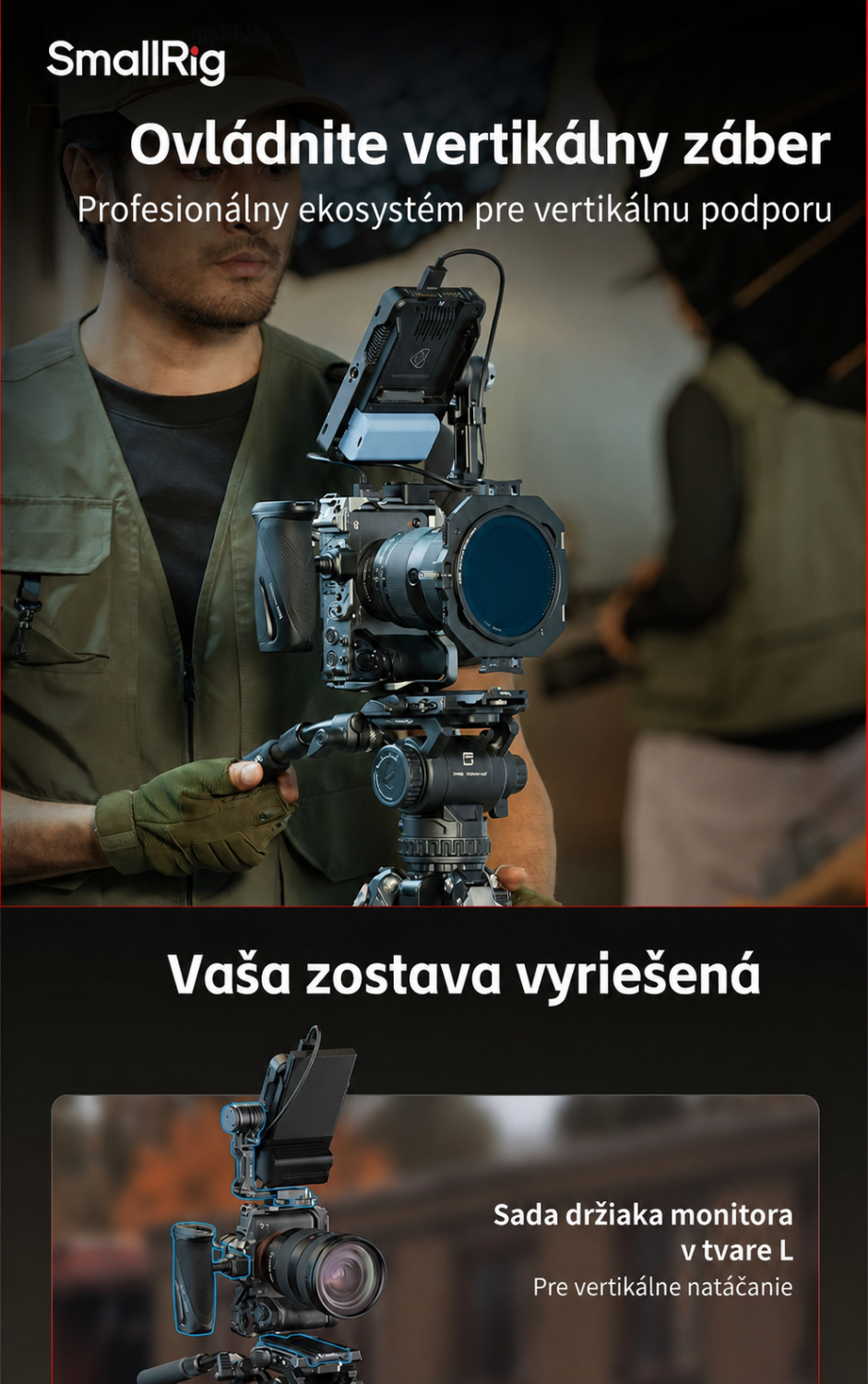 SmallRig Monitor Support 6314 – slovenská infografika 1