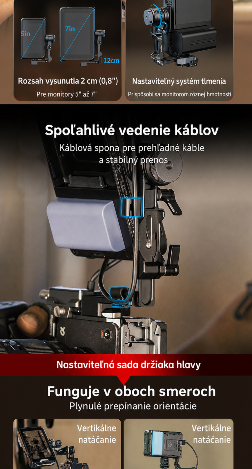 SmallRig Monitor Support 6314 – slovenská infografika 5