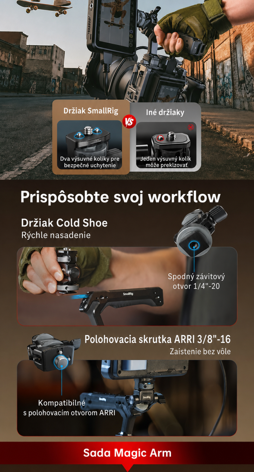 SmallRig Monitor Support 6314 – slovenská infografika 7