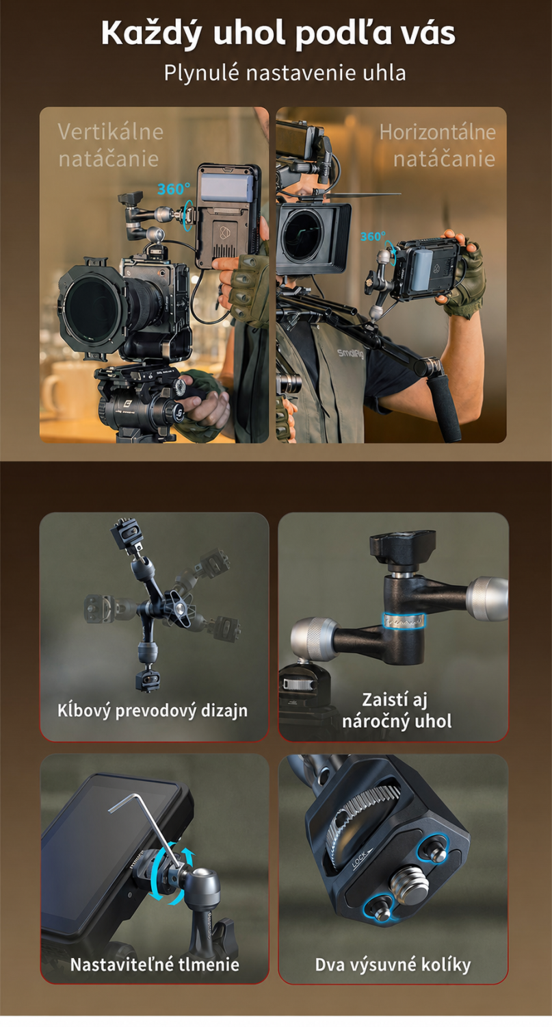 SmallRig Monitor Support 6314 – slovenská infografika 8