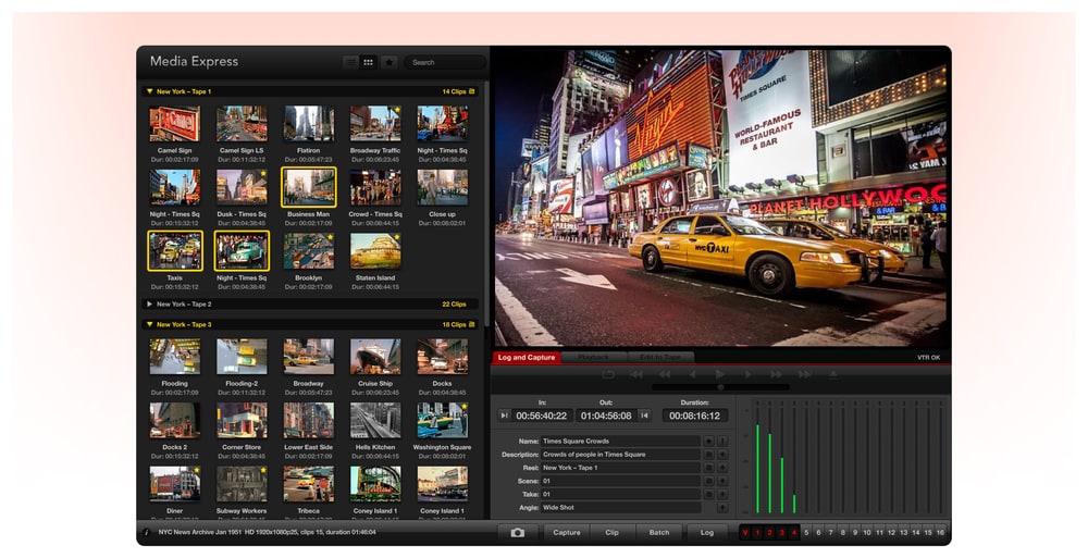 UltraStudio Express Recorder 3G – Softvér v dodávke