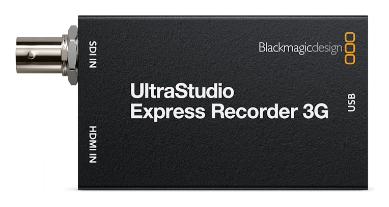 UltraStudio Express Recorder 3G – Dva profesionálne vstupy