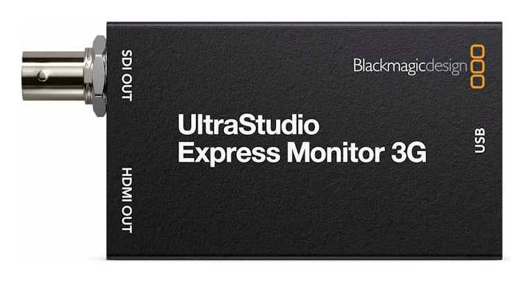 UltraStudio Express Monitor 3G – Dva výstupy na profesionálny monitoring