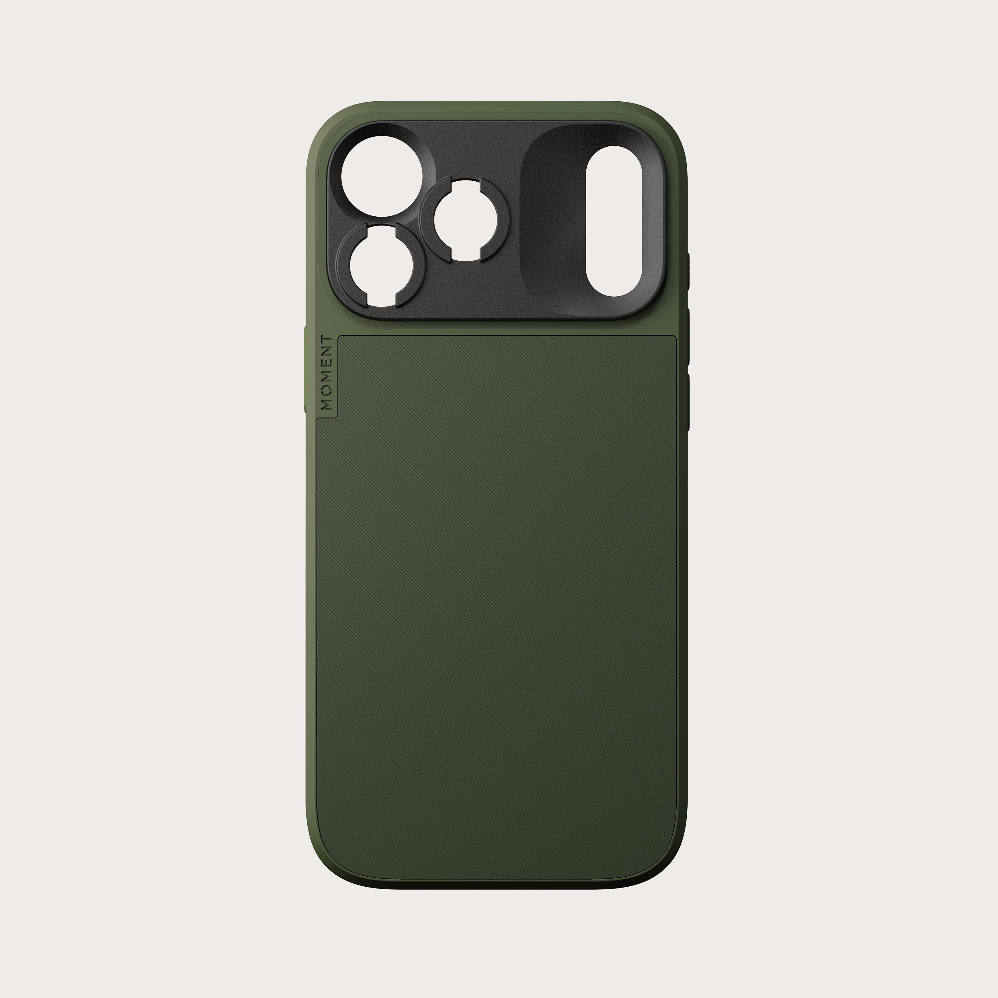 Olivový kryt Moment Camera Case pro iPhone 18 Pro Max