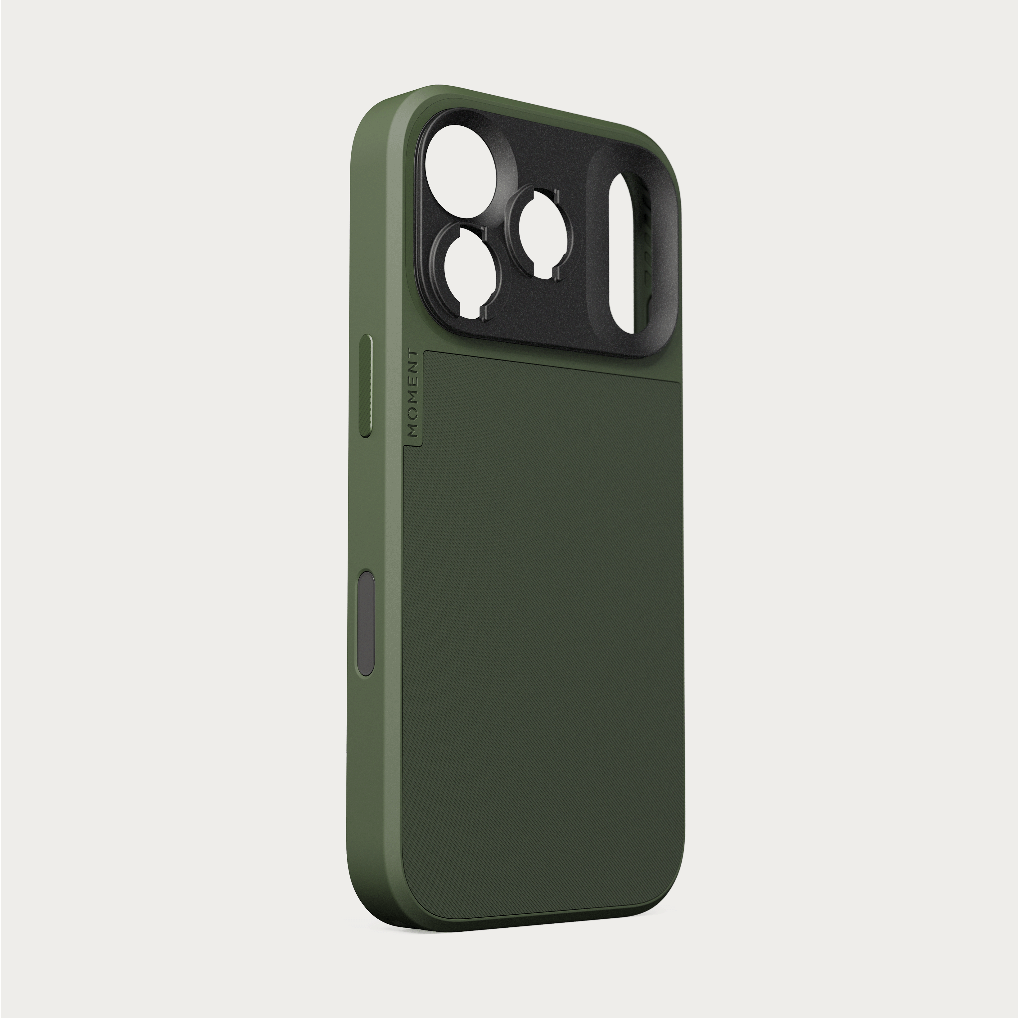 Detail krytu Moment Camera Case pro iPhone 18 Pro