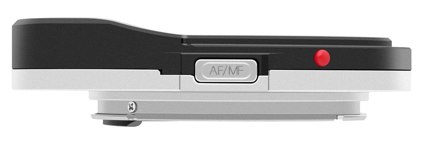 Tlačidlo AF/MF adaptéra Megadap M2RF