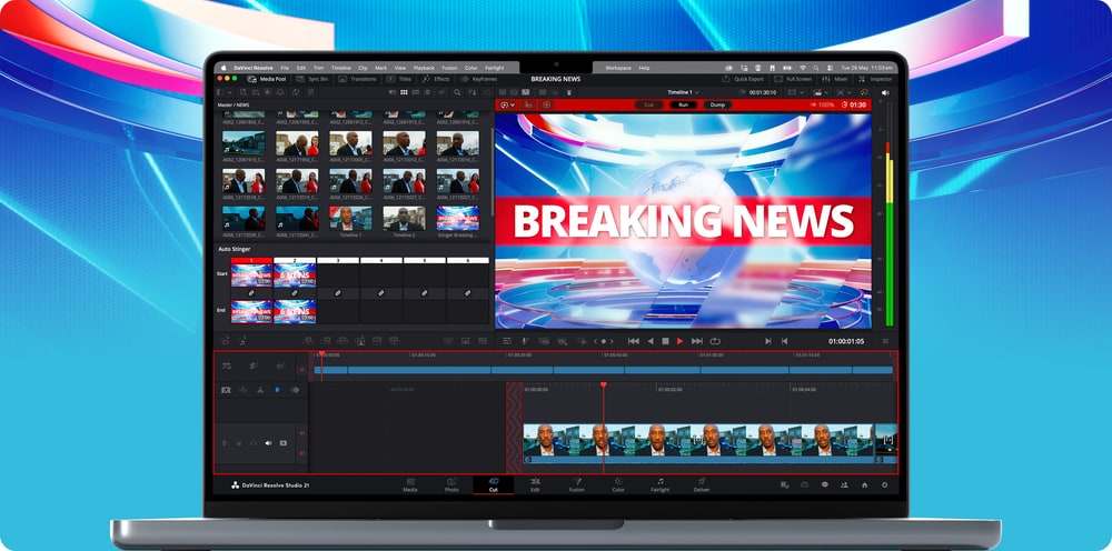 UltraStudio Mini Replay 12G – Spravodajstvo a replay v DaVinci Resolve
