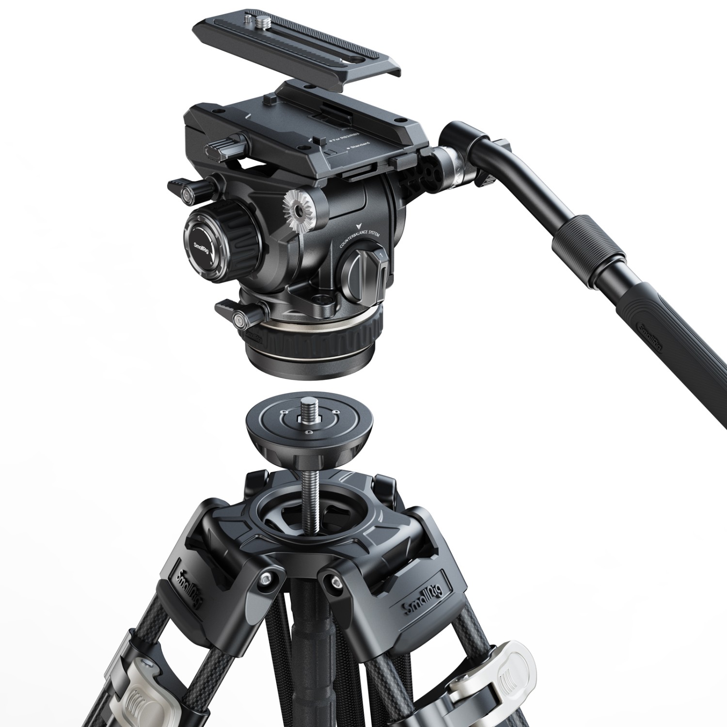 SmallRig (AD-120) 4463B - Karbonový heavy-duty statív