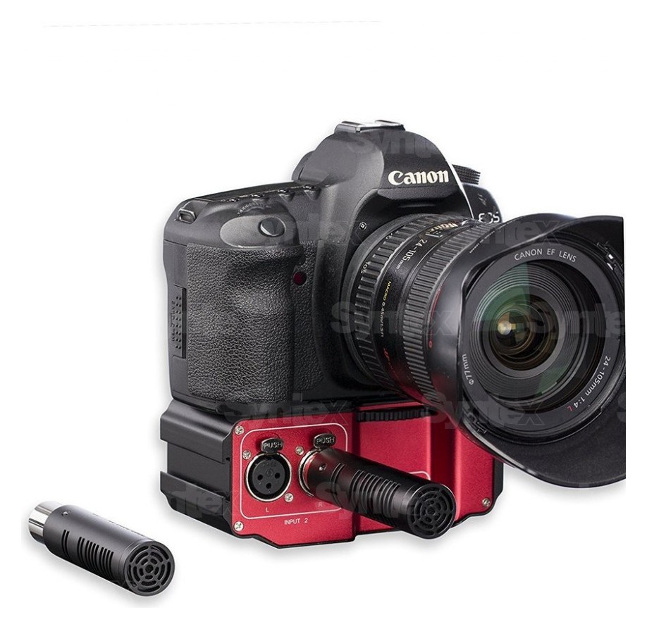 Saramonic SR-AXM3 – Na audio adaptéri pod fotoaparátom