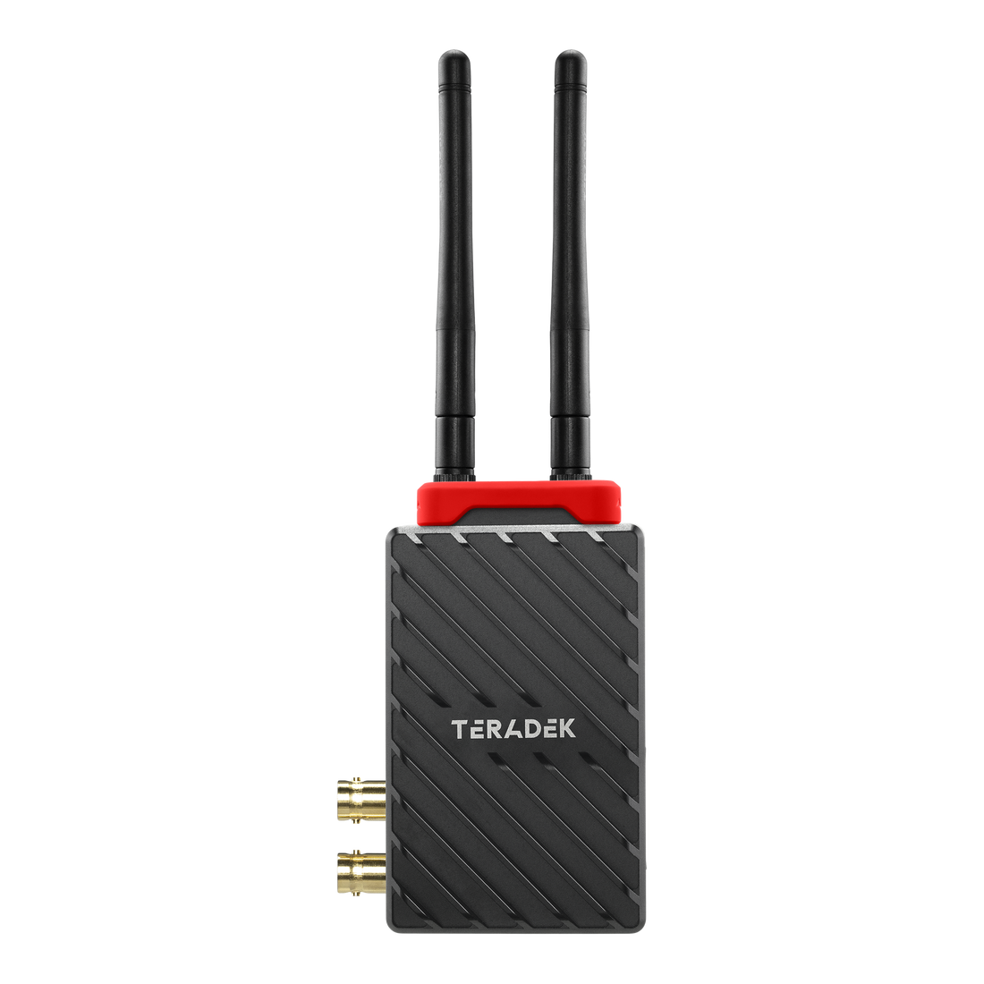 Originálny červený pásik nasadený na vysielači Teradek Bolt 6 LT TX (vysielač nie je súčasťou balenia).