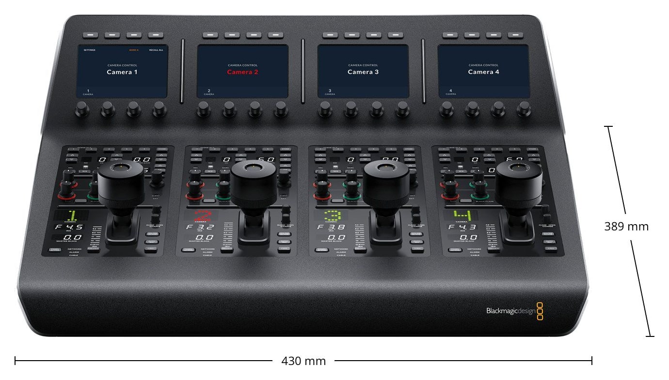ATEM Camera Control Panel – Rozmery