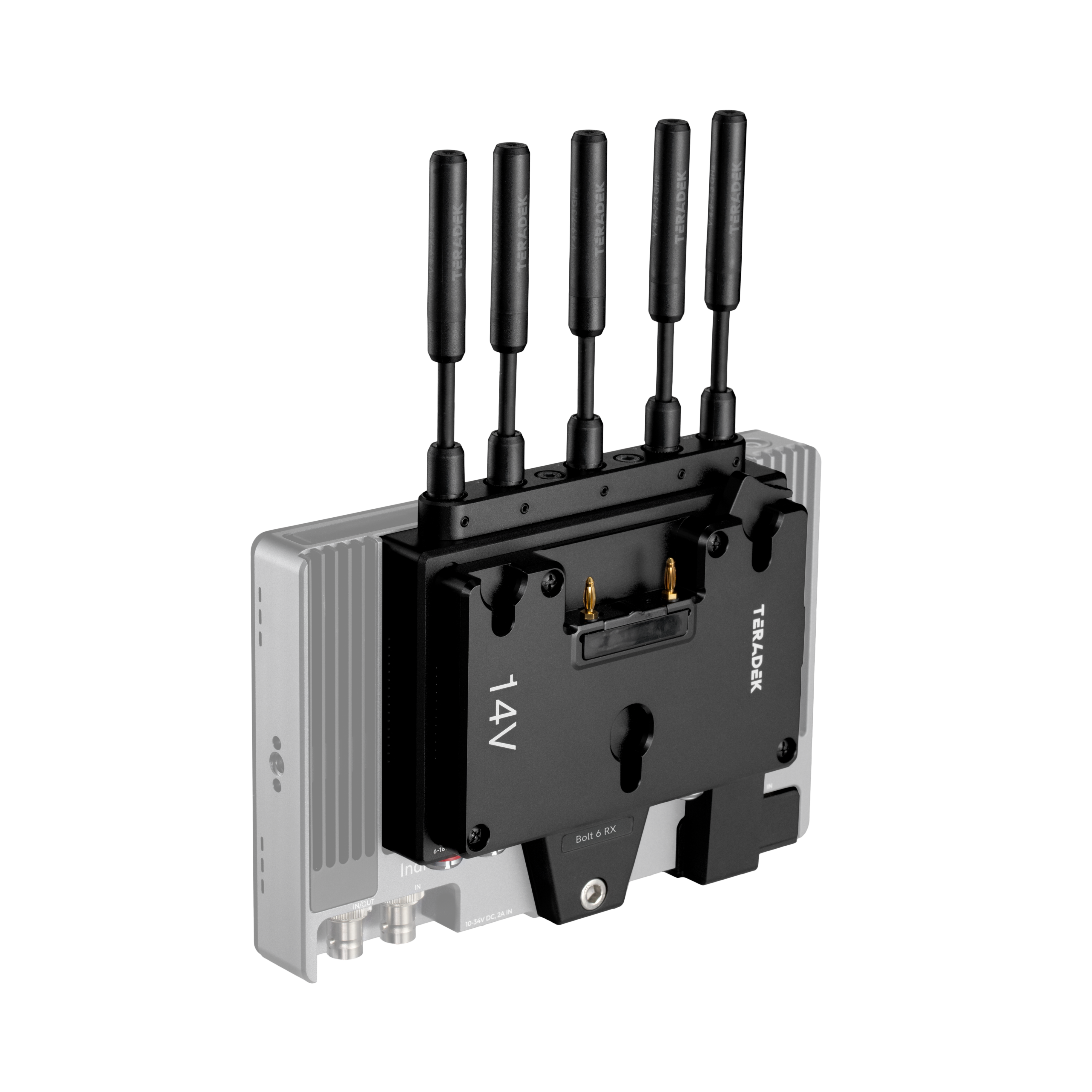 Teradek Bolt 6 Monitor Module 1500 RX Gold Mount 10-2299-G7
