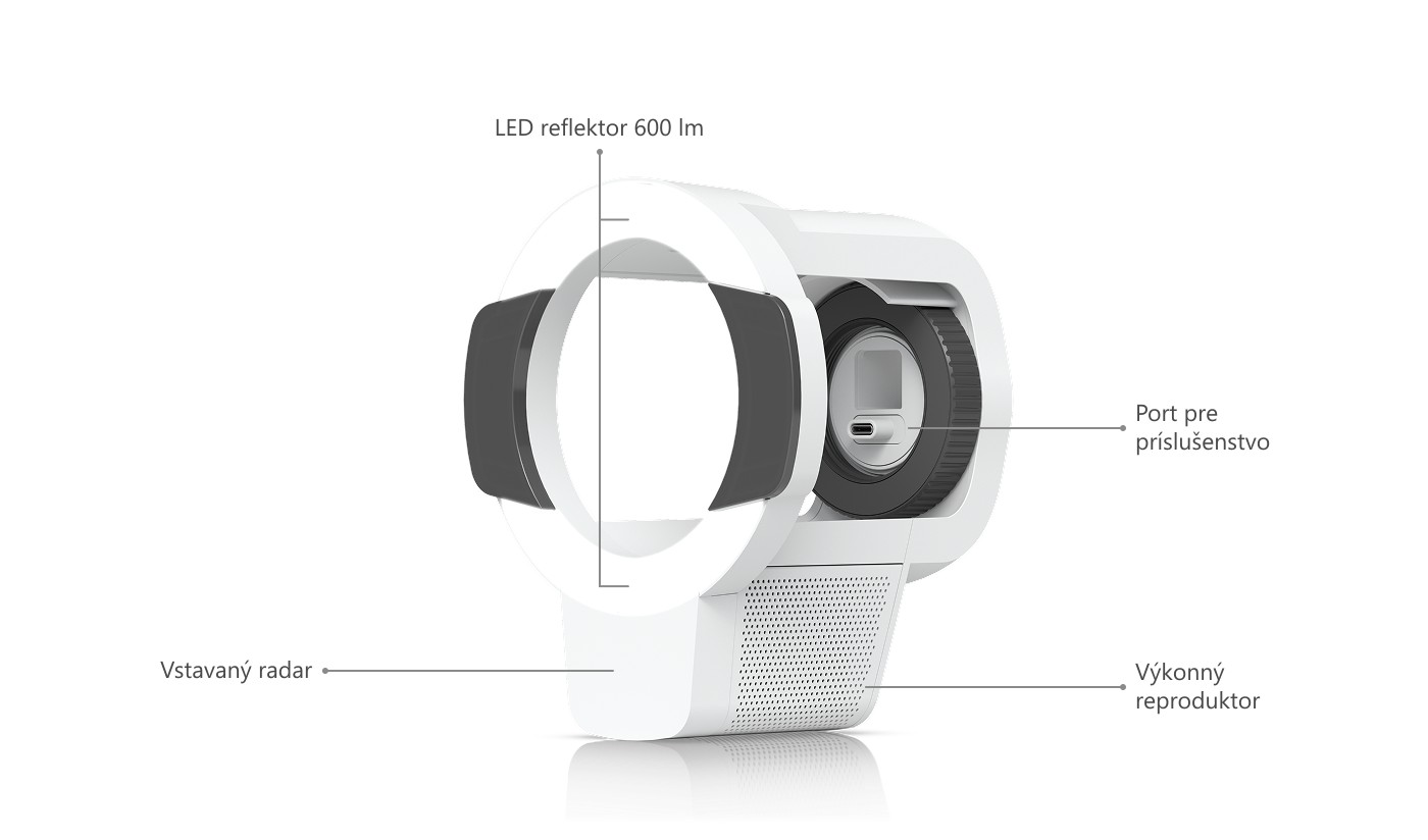 Ubiquiti UniFi Protect Pro Bullet Enhancer, biela – popis nástavca