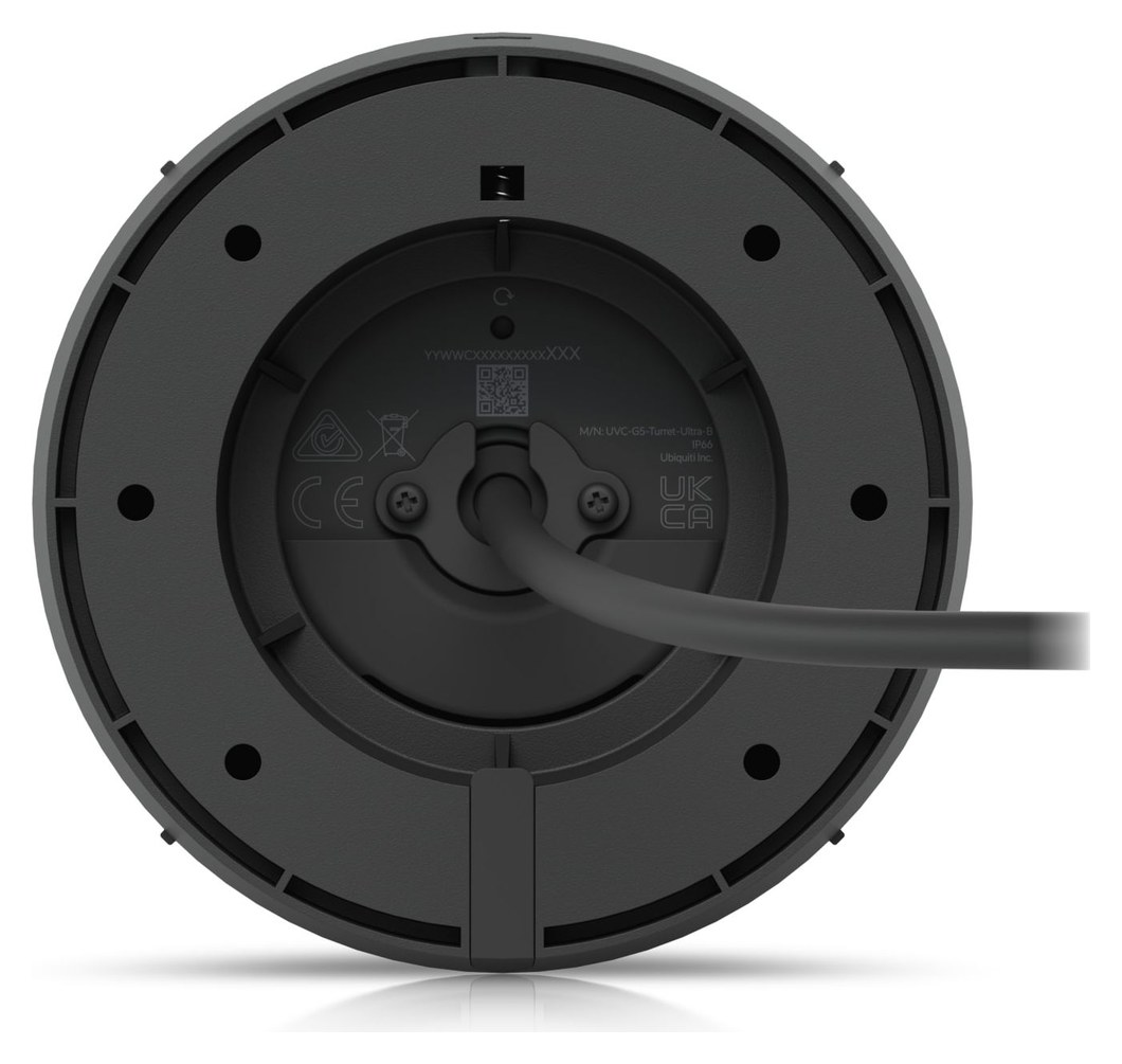Ubiquiti UniFi Protect G5 Turret Ultra, čierna – Montáž na strop aj stenu