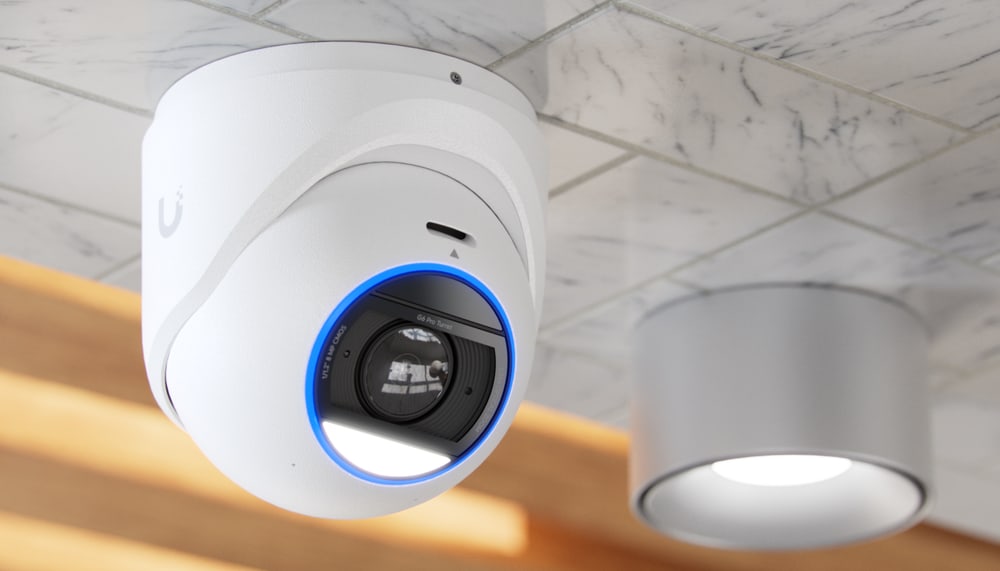 Ubiquiti UniFi Protect G6 Pro Turret, biela – AI jadro Multi-TOPS