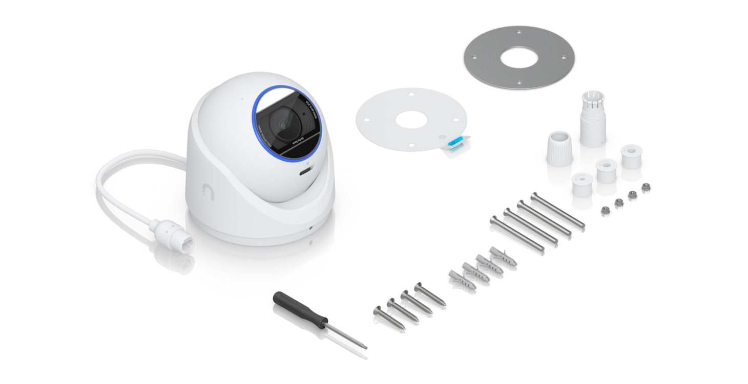 Ubiquiti UniFi Protect G6 Pro Turret, biela