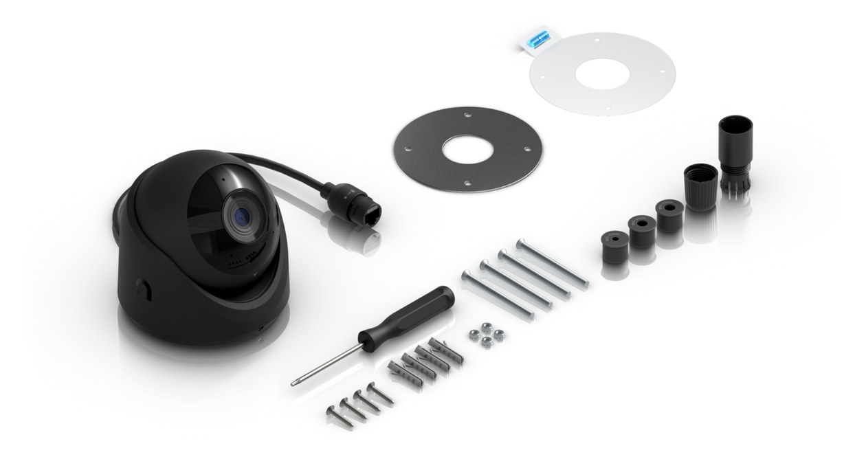 Ubiquiti UniFi Protect G6 Turret, čierna