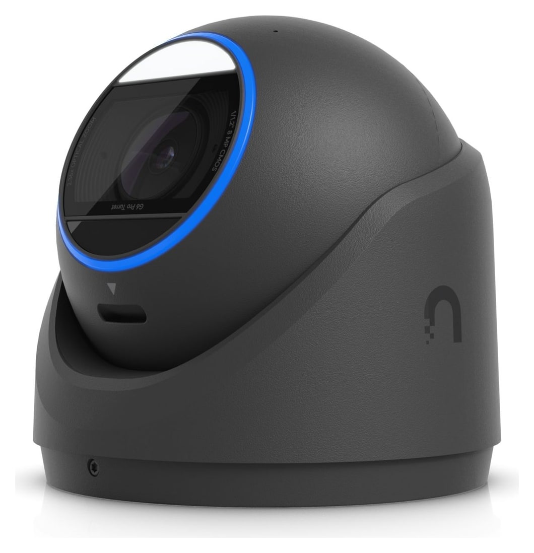 Ubiquiti UniFi Protect G6 Pro Turret, čierna – Snímač 1/1,2" na šero aj tmu