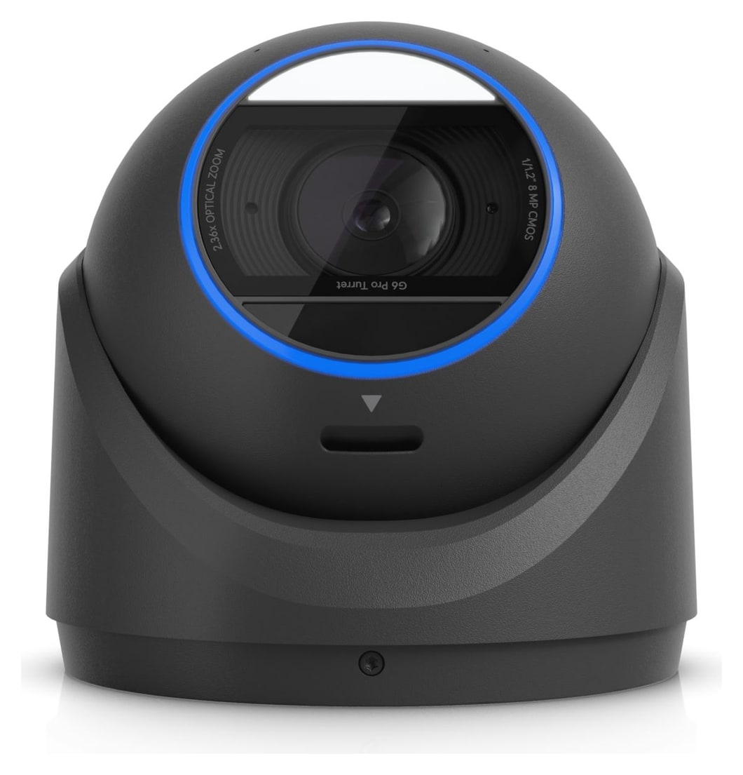 Ubiquiti UniFi Protect G6 Pro Turret, čierna – Optický zoom 2,36×