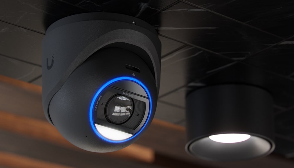 Ubiquiti UniFi Protect G6 Pro Turret, čierna – AI jadro Multi-TOPS