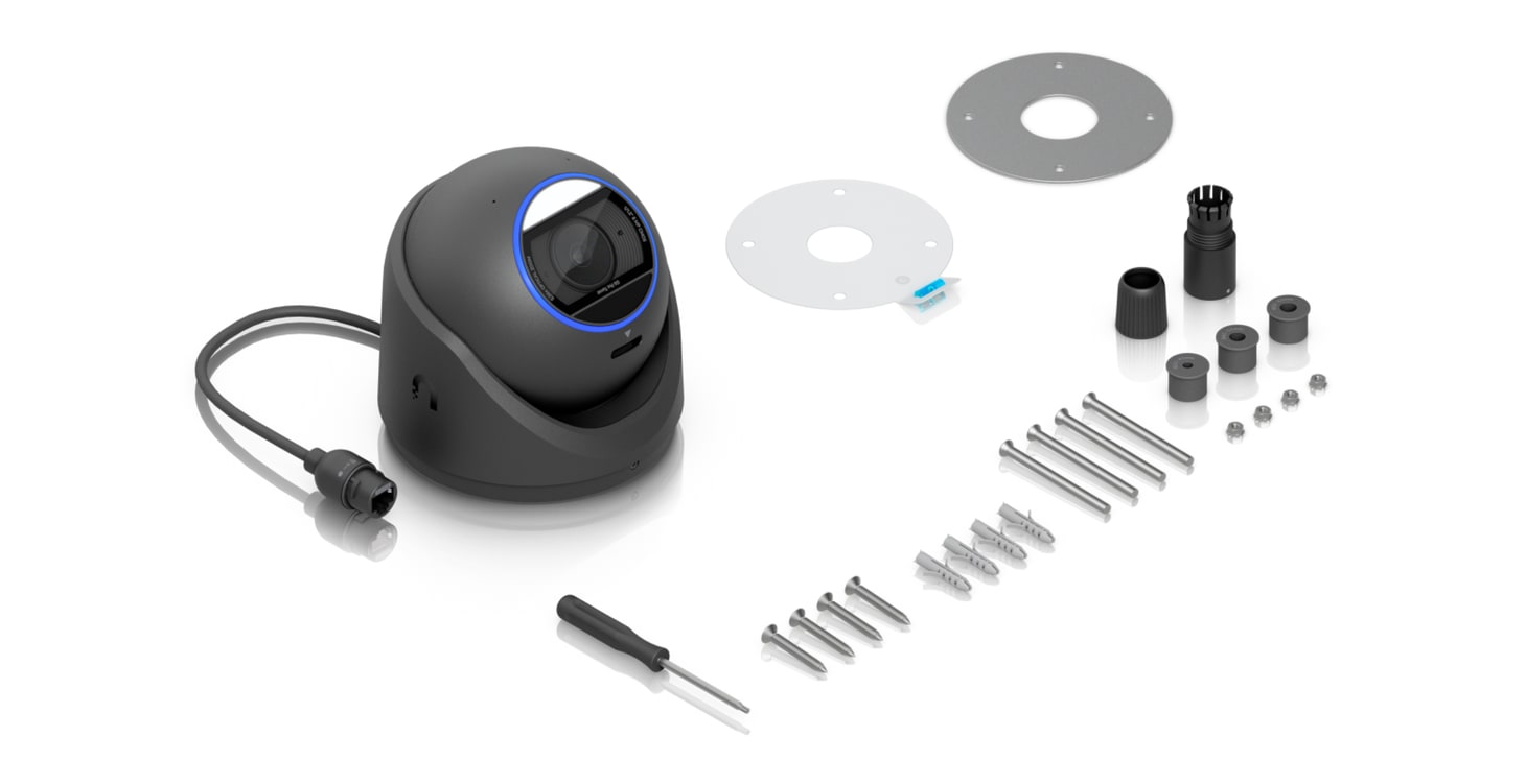 Ubiquiti UniFi Protect G6 Pro Turret, čierna