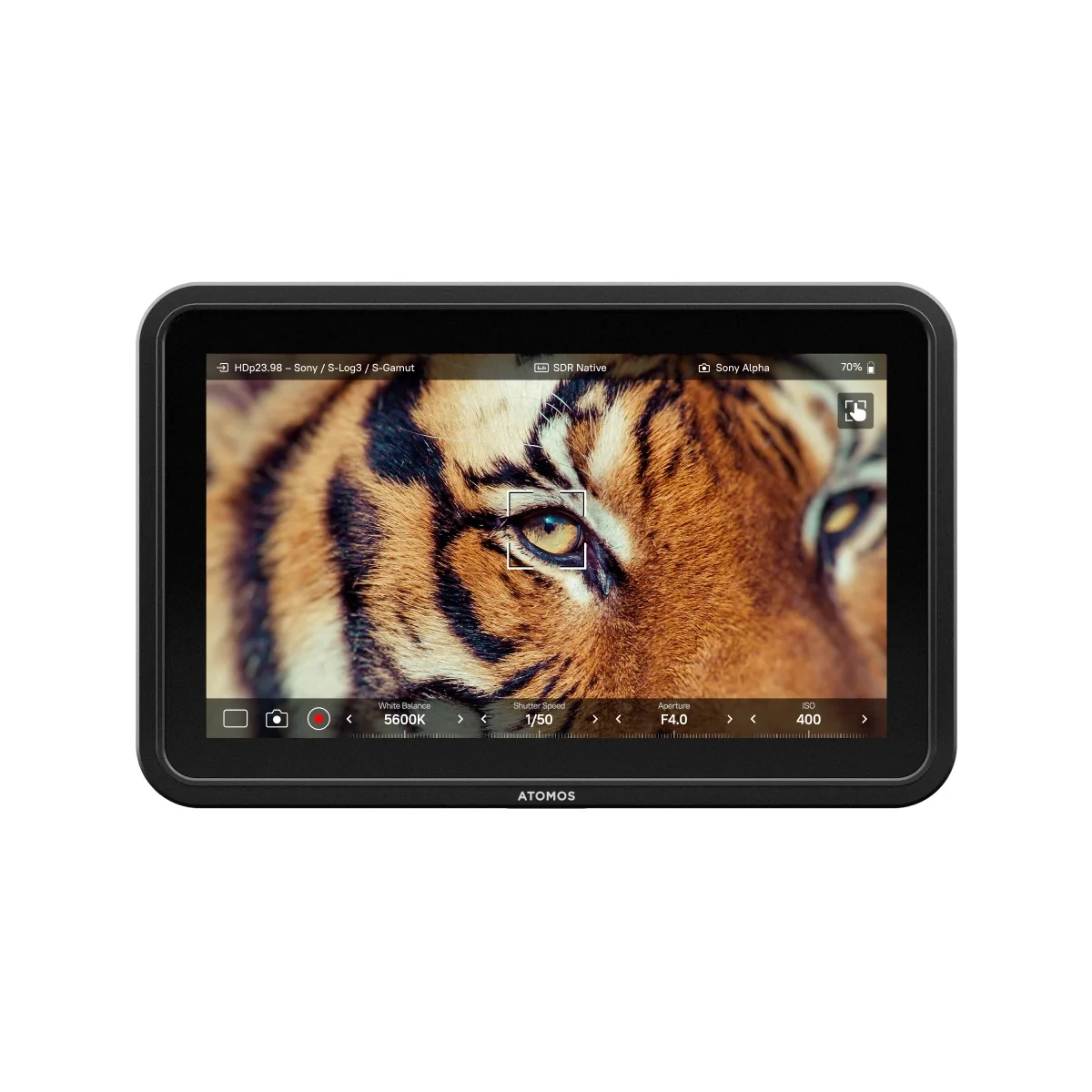 7-palcový HDR monitor Atomos Shinobi 7 II