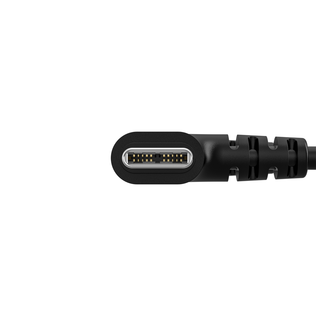 Detail pravouhlého konektora USB-C kábla Teradek 11-1623