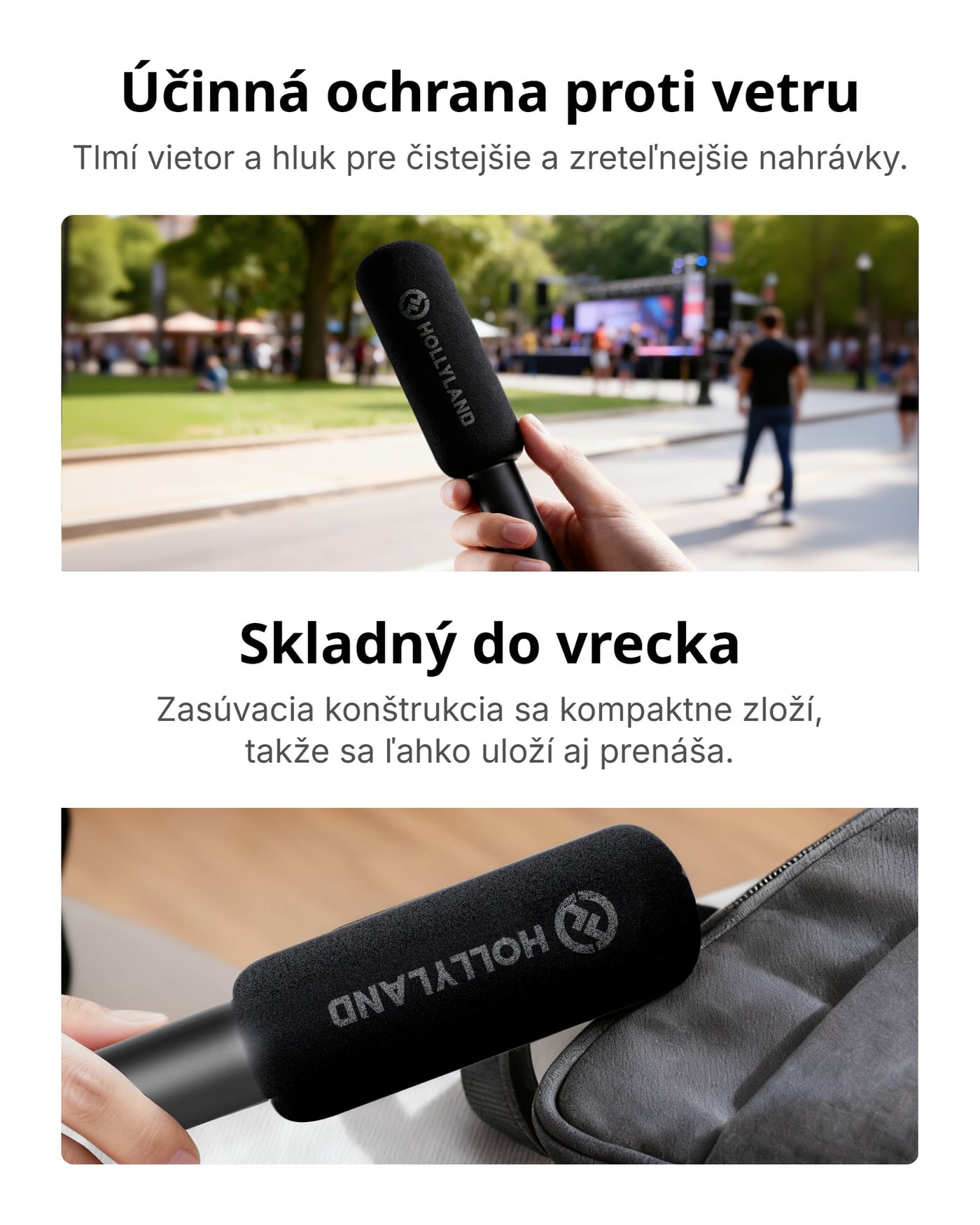Proti vetru a do vrecka