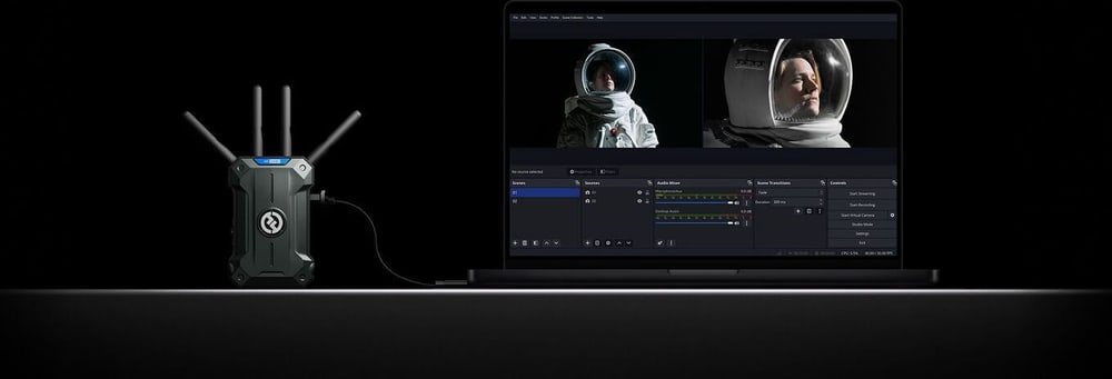 Hollyland Pyro Ultra 1TX & 2RX – Streamovanie UVC a RTMP