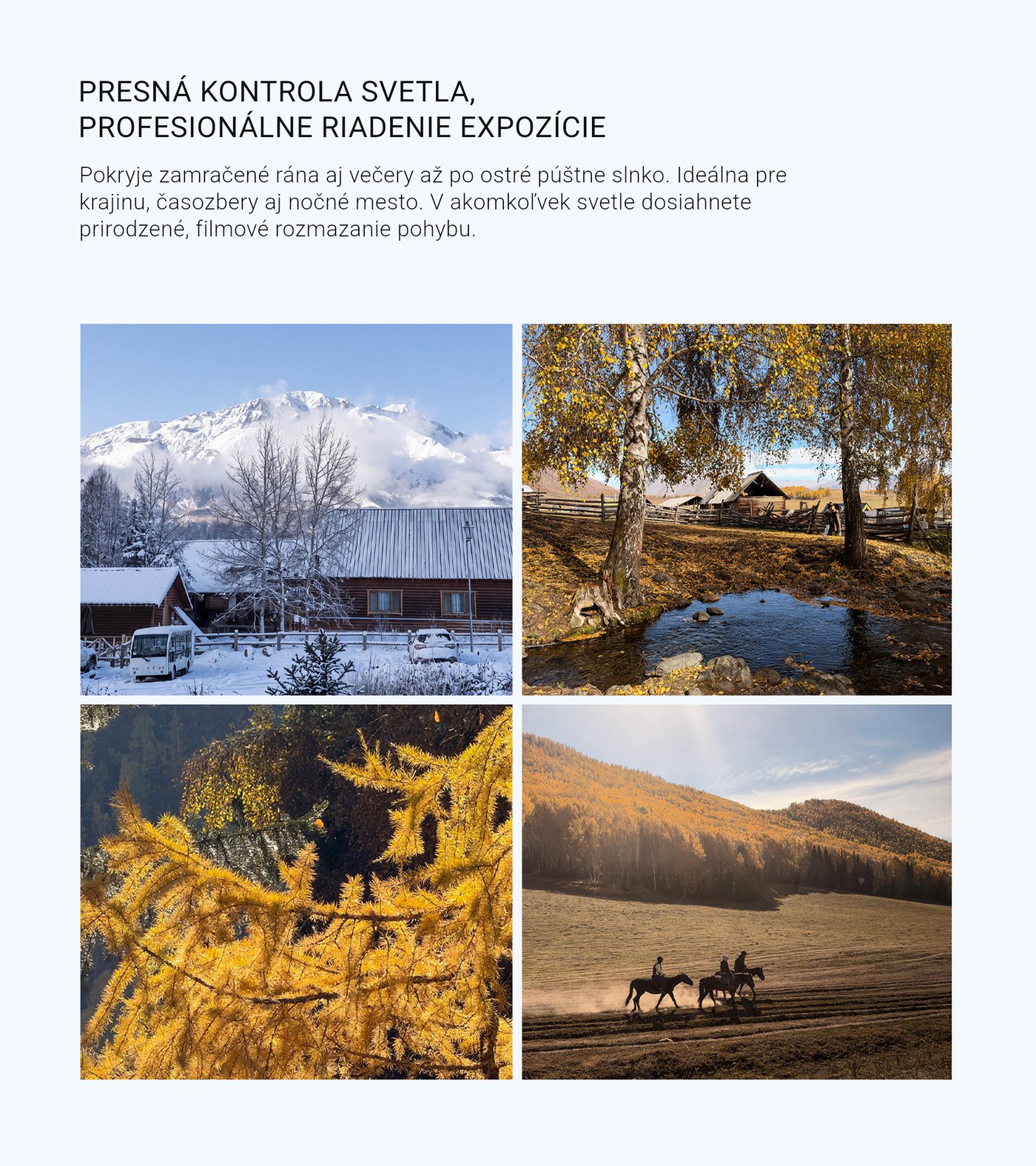 Expozícia od rána do poludnia